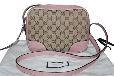 gucci pink crossbody purse|authentic Gucci crossbody bag.